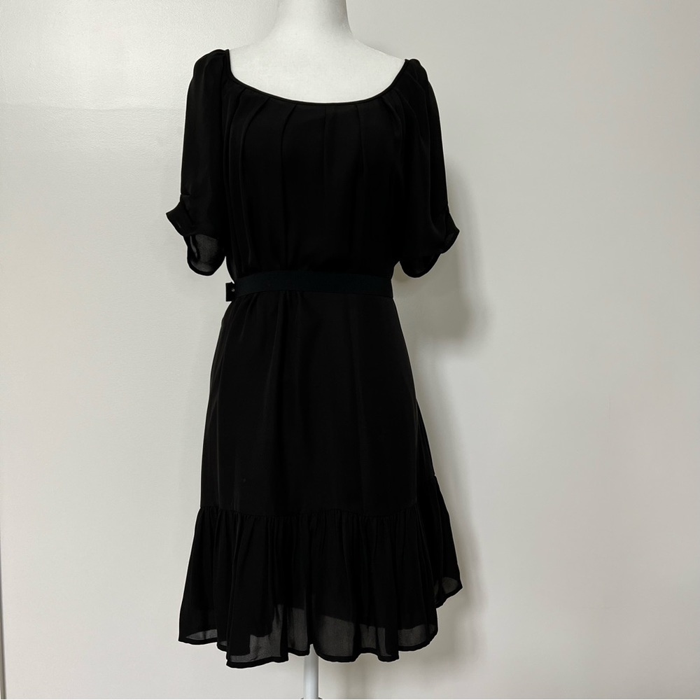 Joíe 100% silk black dress